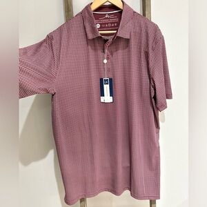 Boston Scott Men’s Golf Polo Modern Fit Moisture Wicking Size XXL NWT